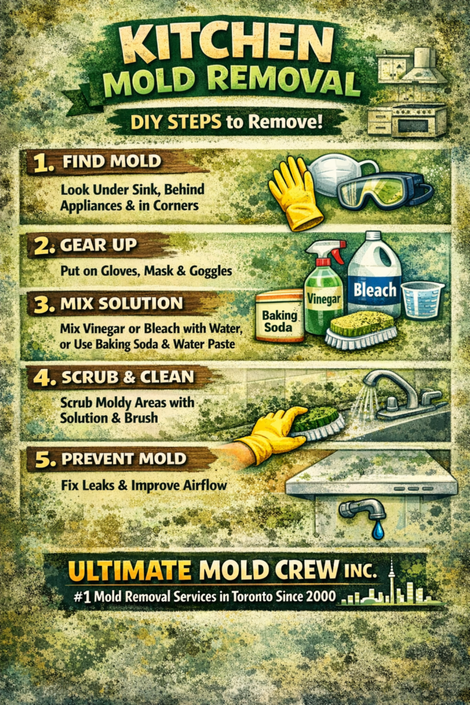 Kitchen Mold Removal Infographic