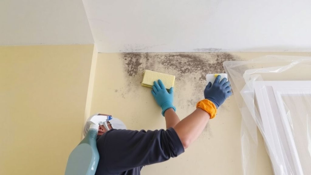 Mold Growth on Painted Walls and Ceilings Mold Growth on Painted Walls and Ceilings