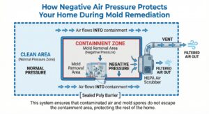 How Negative Air Pressure Protects Your Home During Mold Remediation