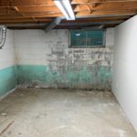 basement Mold removal - before (toronto)