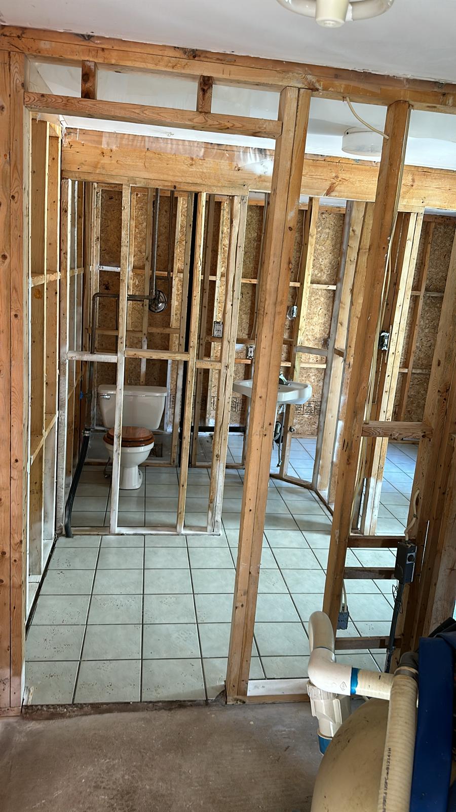 Interior demolition mold -after